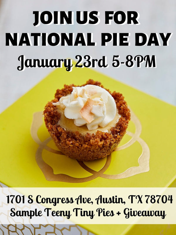 National Pie Day Pop Up - January 23rd