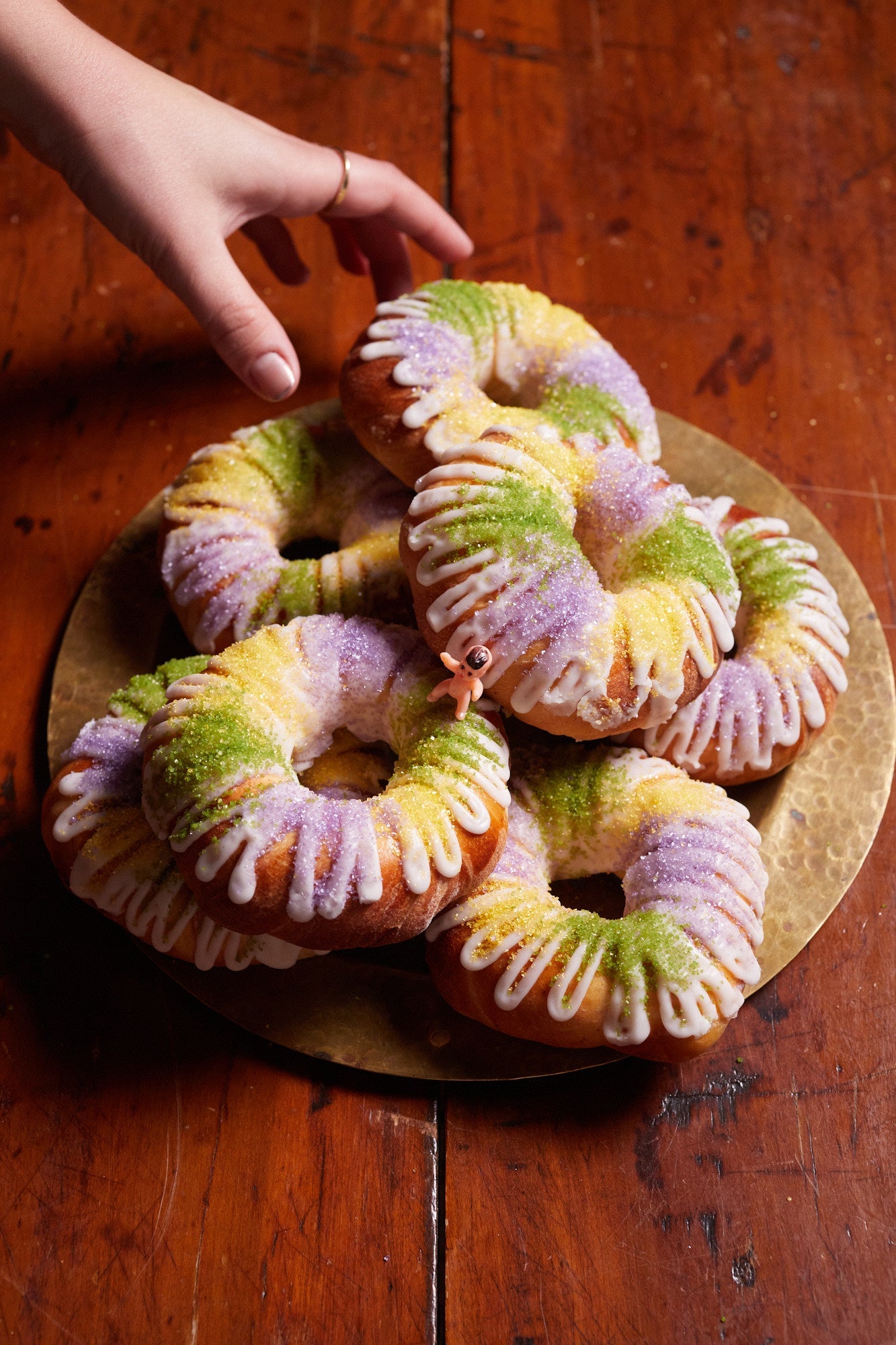 Fat Tuesday Just Got Tiny: Tiny Pies’ Specialty Mini King Cakes Are Back for Mardi Gras!