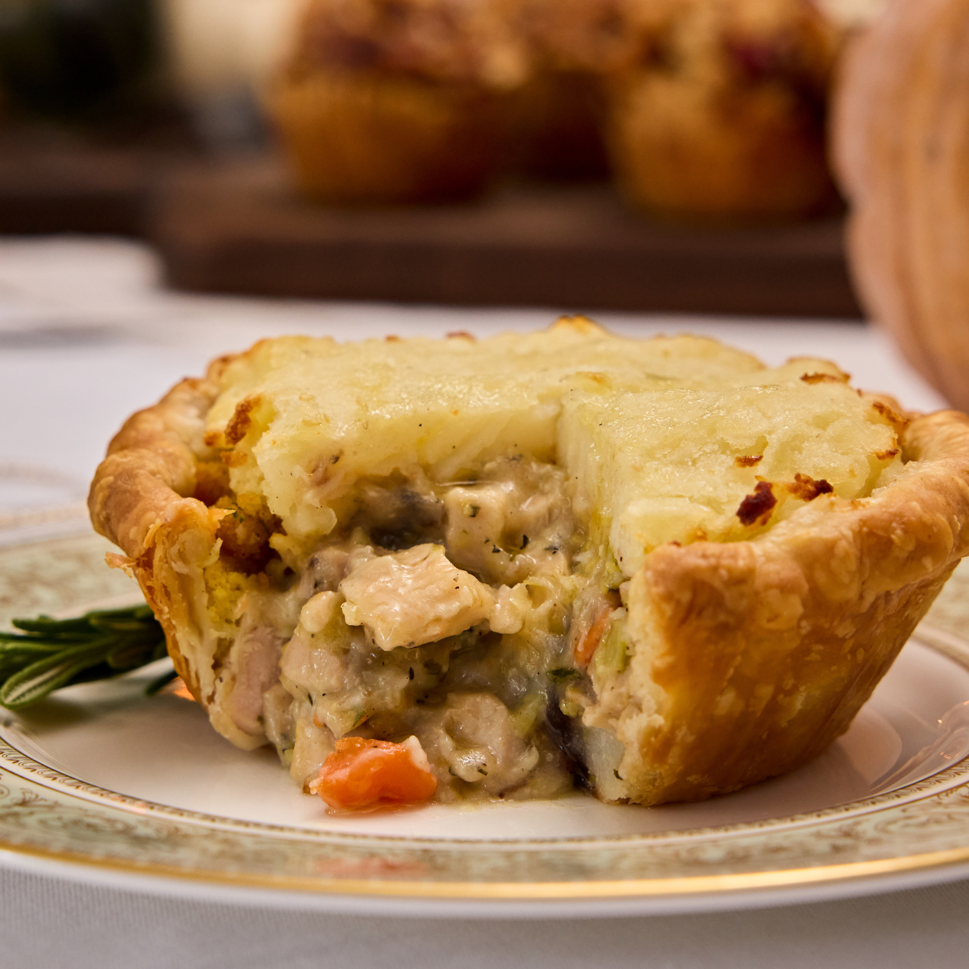 🥧 Celebrate Thanksgiving with Tiny Pies® Turkey Pot Pie : Handmade Comfort Food