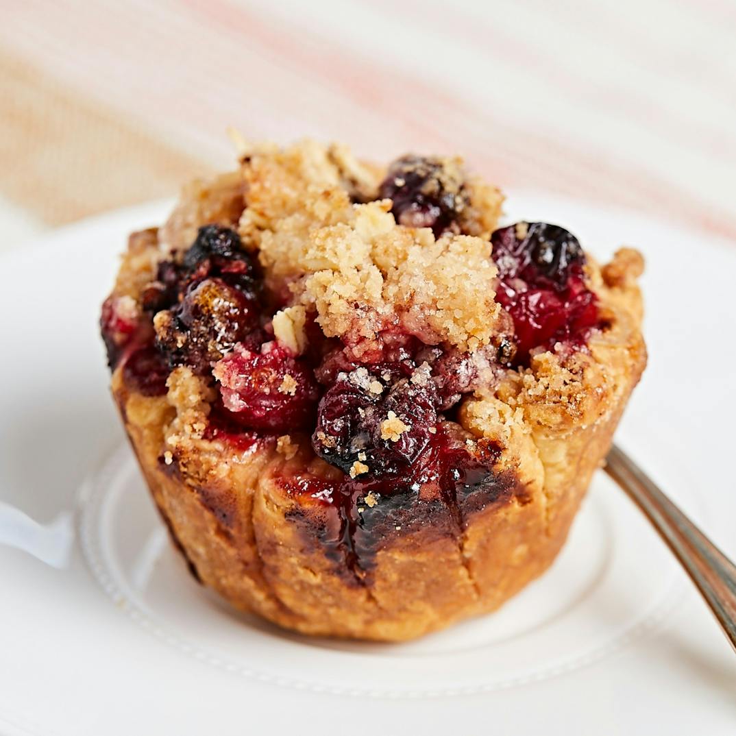 Mini Apple Cranberry Pie