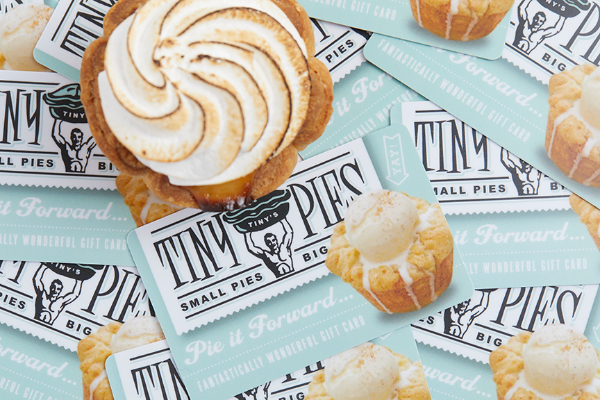 digital gift card for mini pies