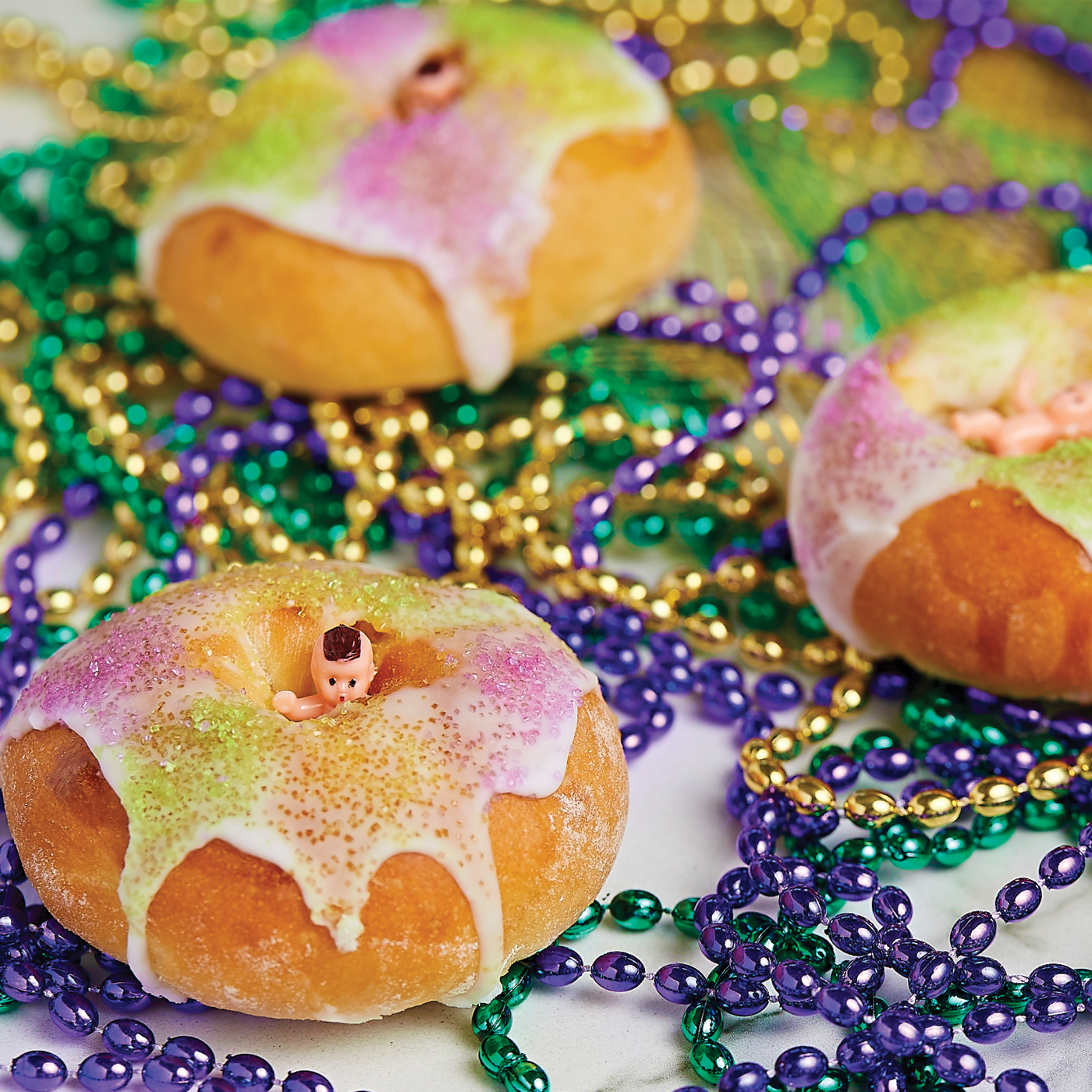 Mini King Cakes