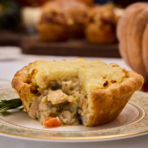 Thanksgiving Turkey Pot Pie